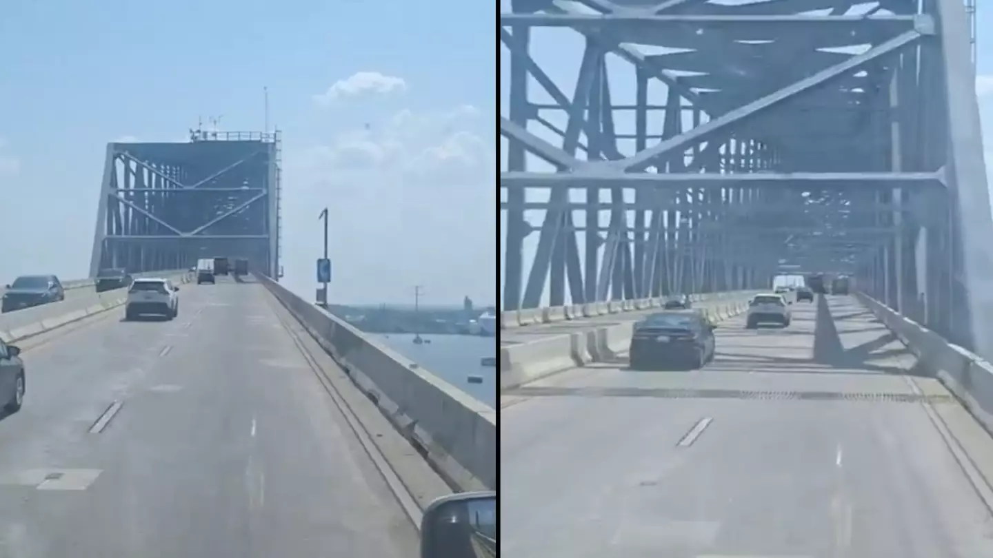 Woman filmed 'scary' Baltimore bridge that went on to collapse and compared it to a rollercoaster