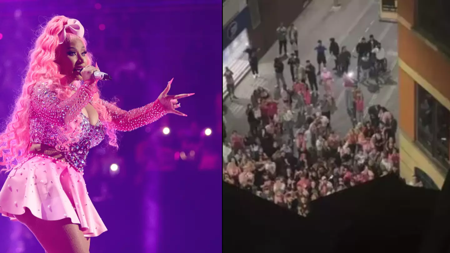 Nicki Minaj hosted impromptu meet and greet with fans after arrest