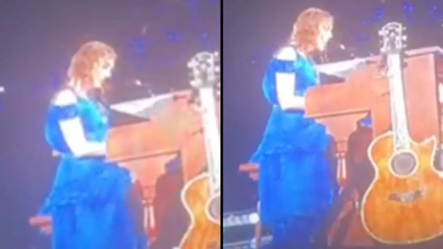 Taylor Swift plays surprise song after fan dies before concert