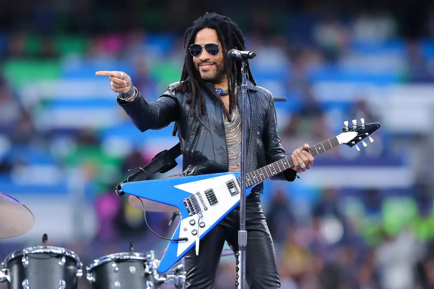 Lenny Kravitz revealed he has been celibate for nearly a decade (James Gill - Danehouse/Getty Images)