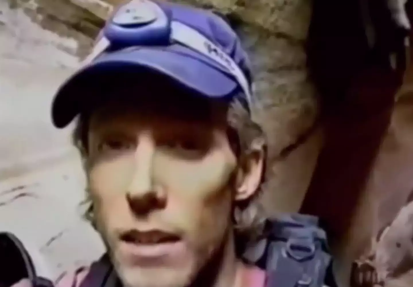 Aron Ralston was stuck in Bluejohn Canyon for several days. (NBC)
