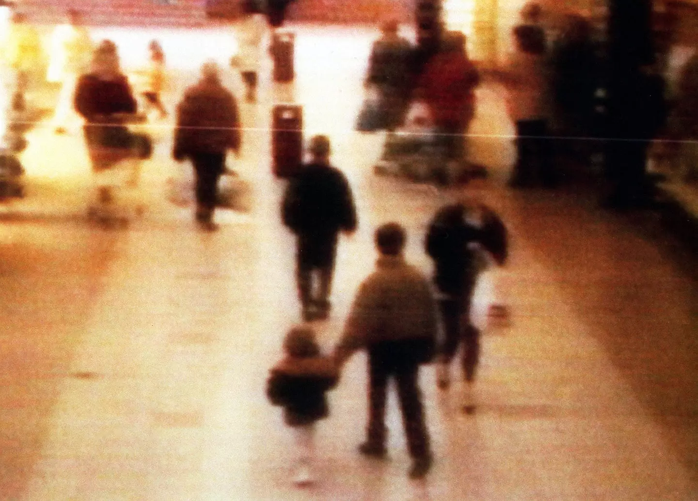 James Bulger was led away from a shopping centre and killed.