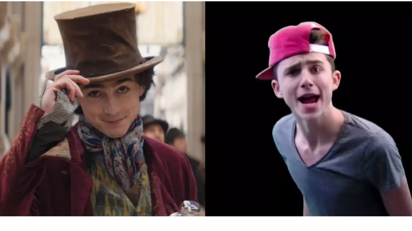 Timothee Chalamet drops first look photo showing him as Willy Wonka