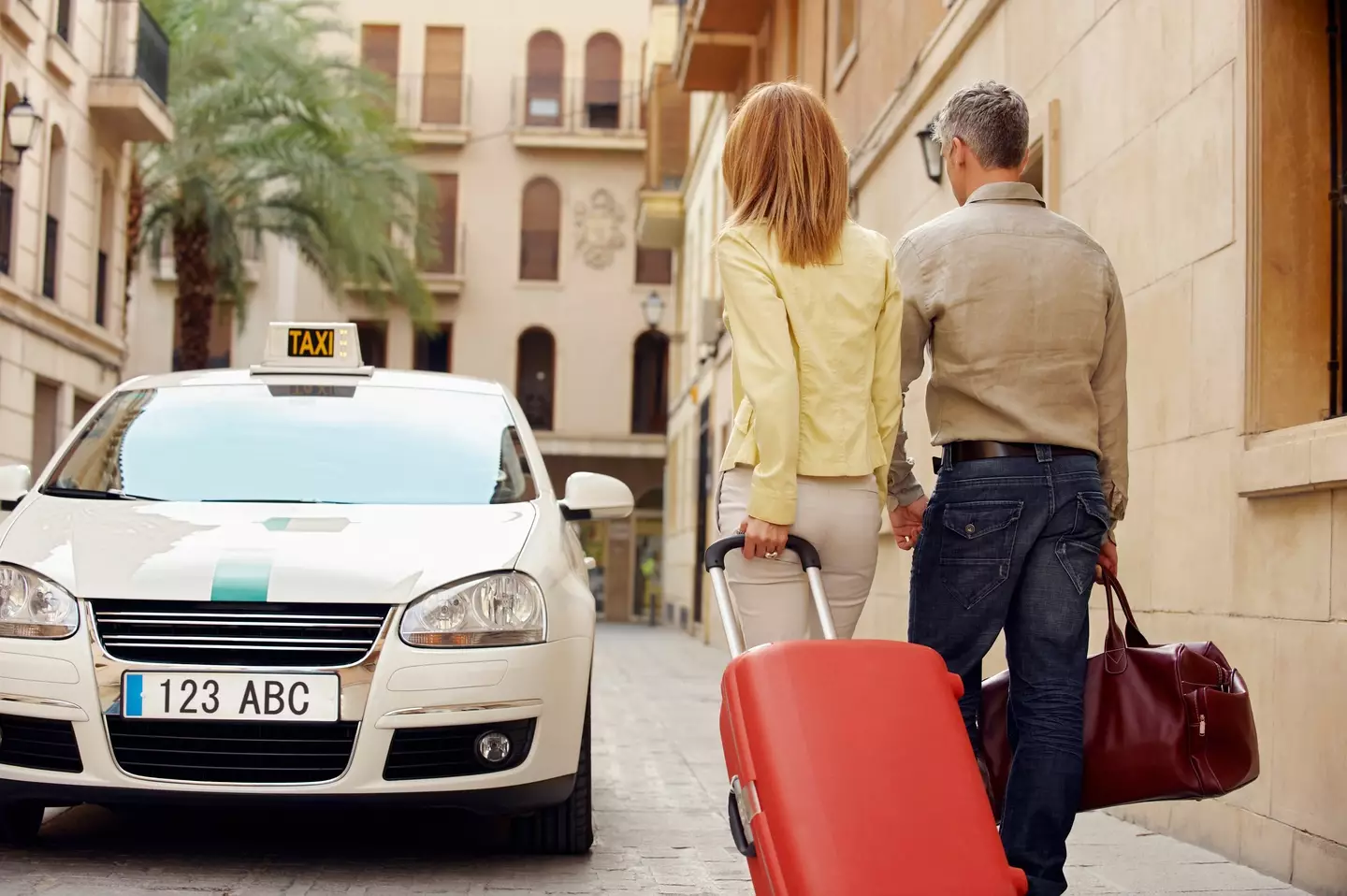 Millions of us rely on taxis during our holidays in Spain (Getty Stock Images)