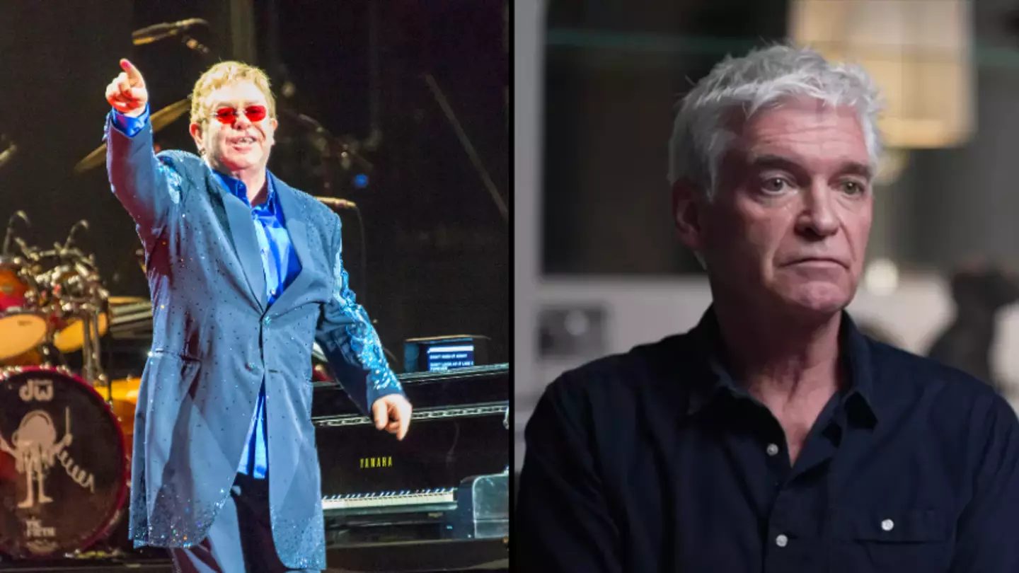 Elton John believes the treatment of the Phillip Schofield scandal has been 'totally homophobic'