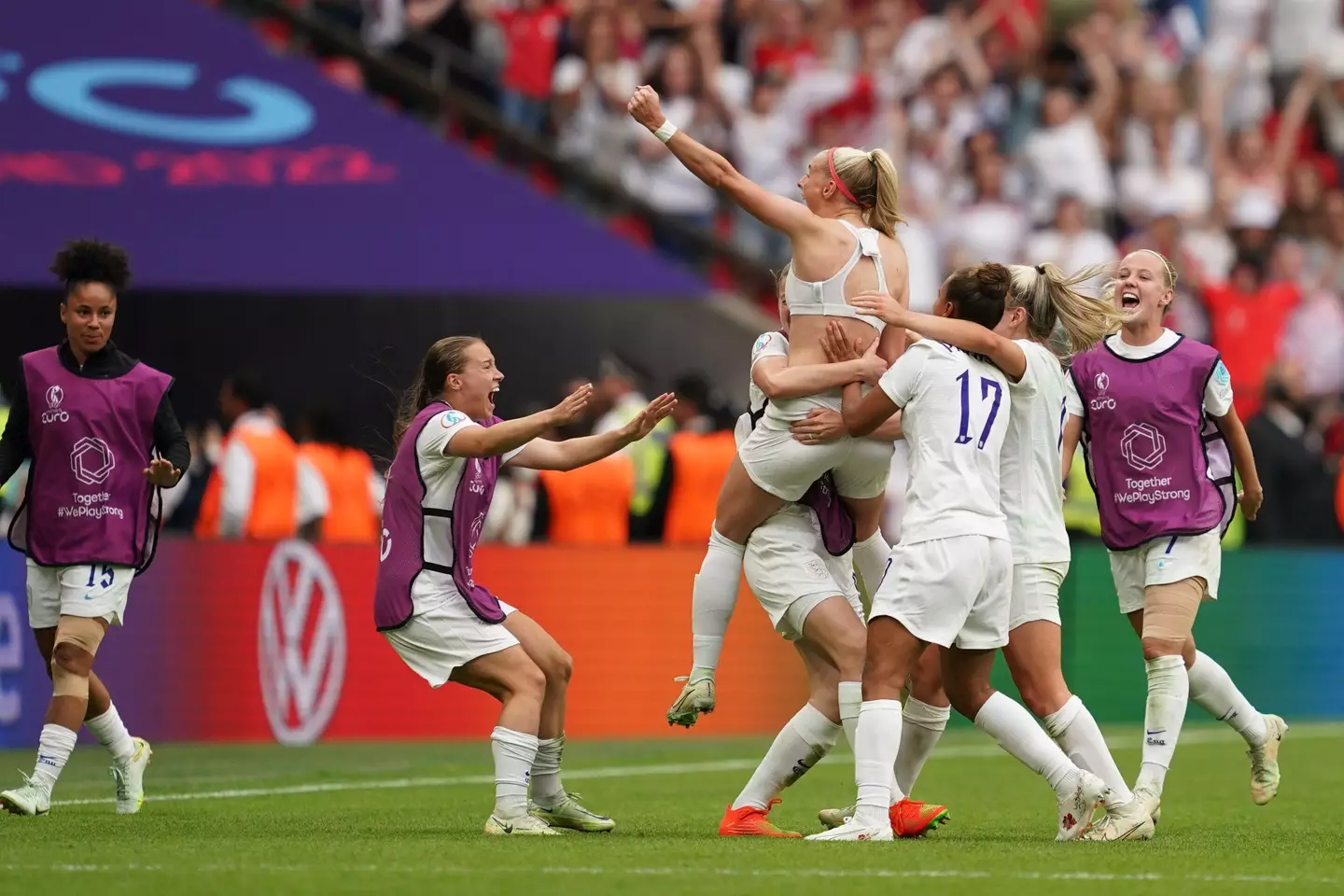 The Lionesses beat Germany 2-1 at Wembley.