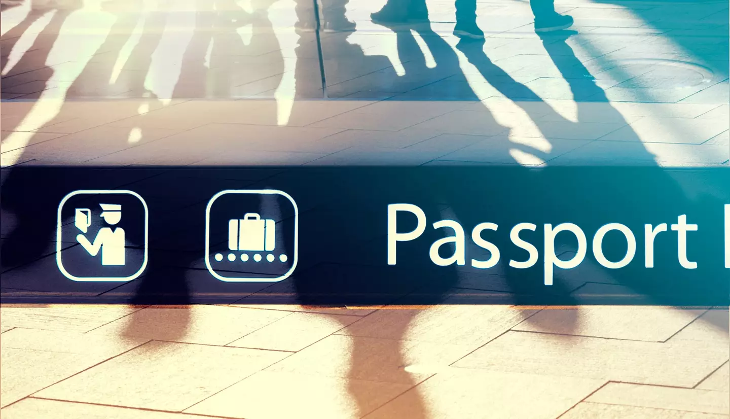 Passport control can be a lengthy wait under current rules (Getty Stock Images)