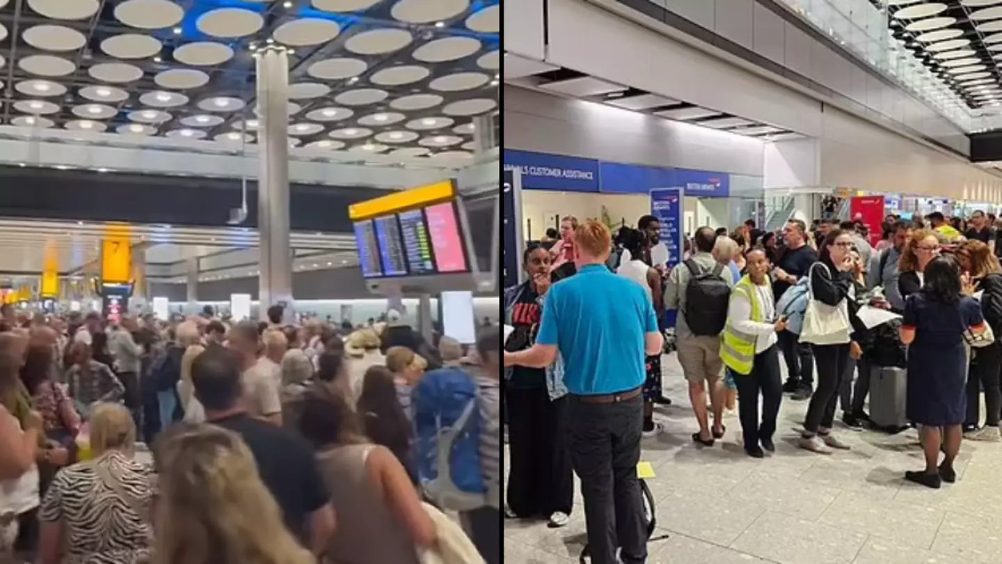 Passengers left in chaos after major failure at ‘UK’s busiest airport’ leaves some with hours of delays