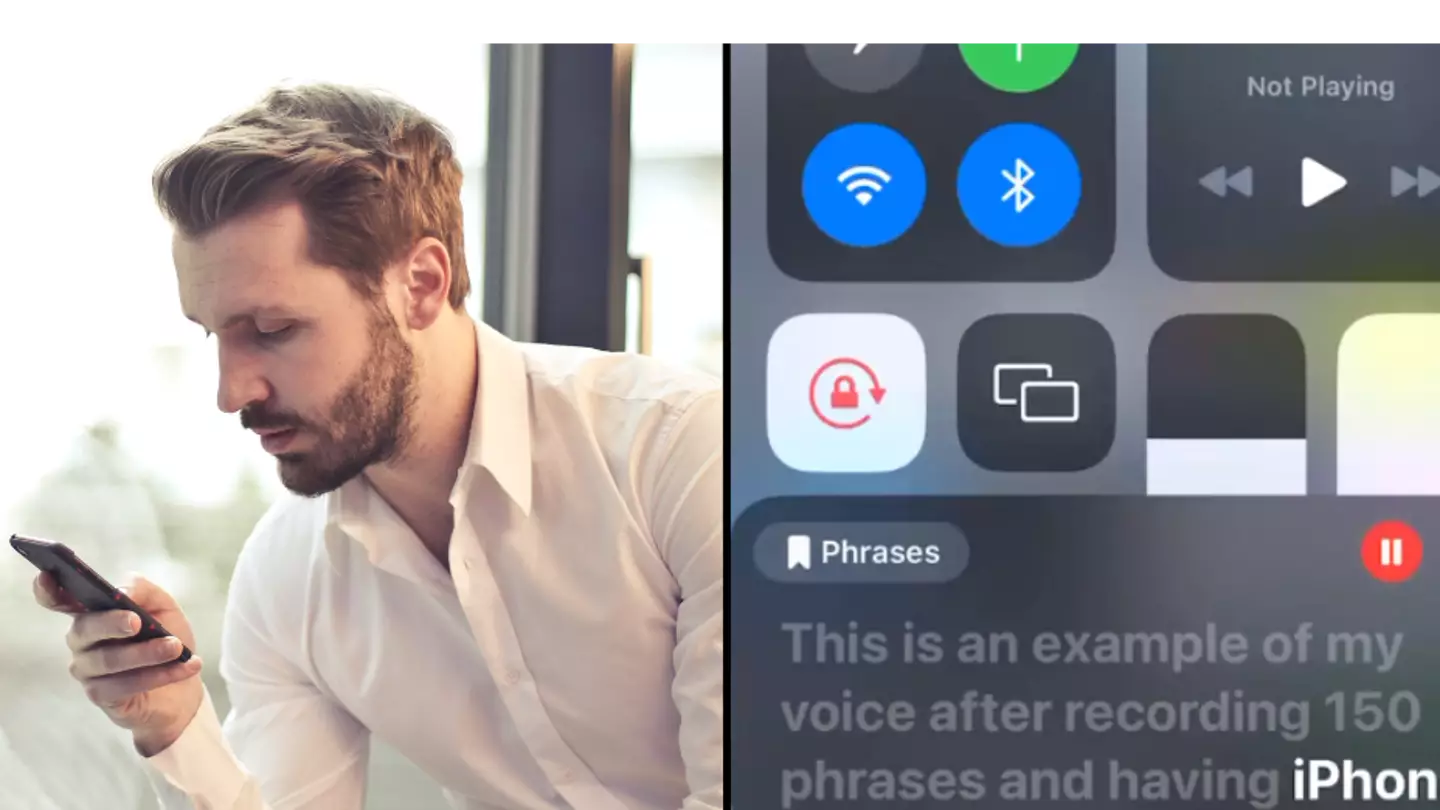 Terrifying new iPhone feature can clone your voice