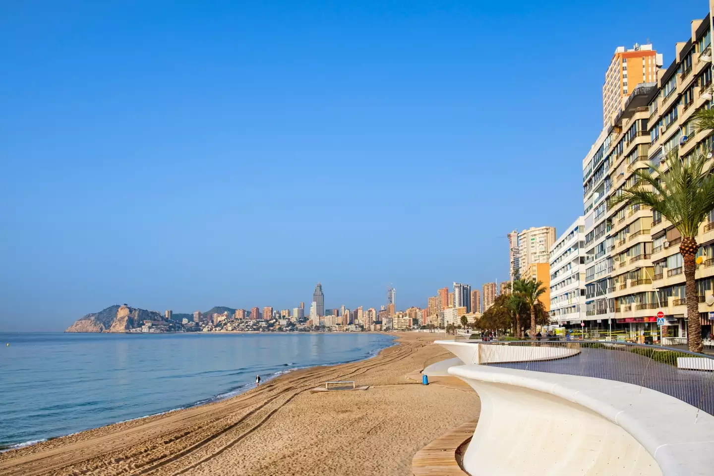 Benidorm has a stunning seafront (Getty Stock Images)