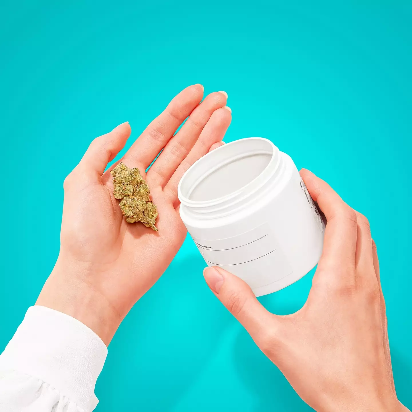 A UK-based medical clinic delivers cannabis straight to your door in a bid to 'offer an alternative to conventional medicines'.