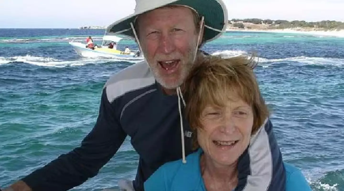 Christine and Rob swam the same route every day. (ABC News)