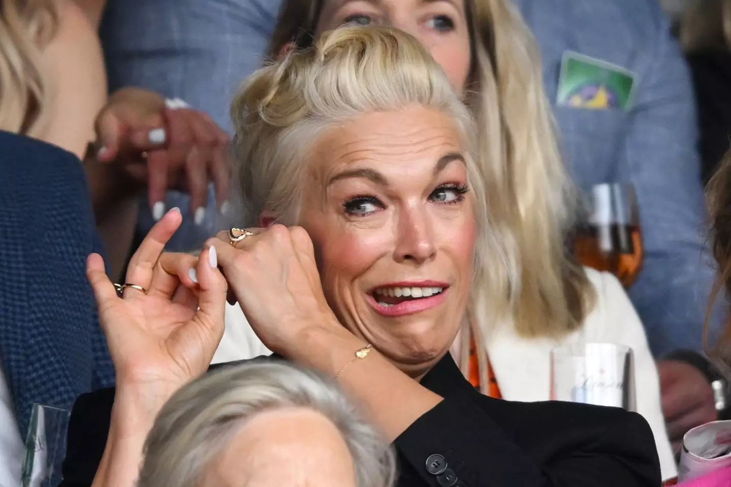 Hannah Waddingham is known for her hilarious antics. (Karwai Tang/WireImage via Getty)
