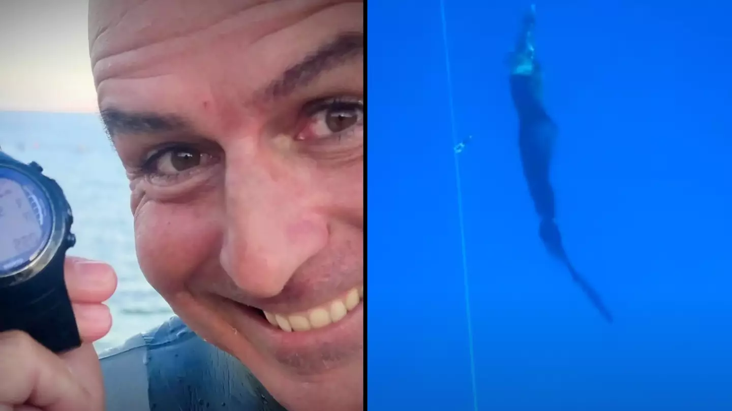 Legendary freediver goes missing and is presumed dead in the Red Sea