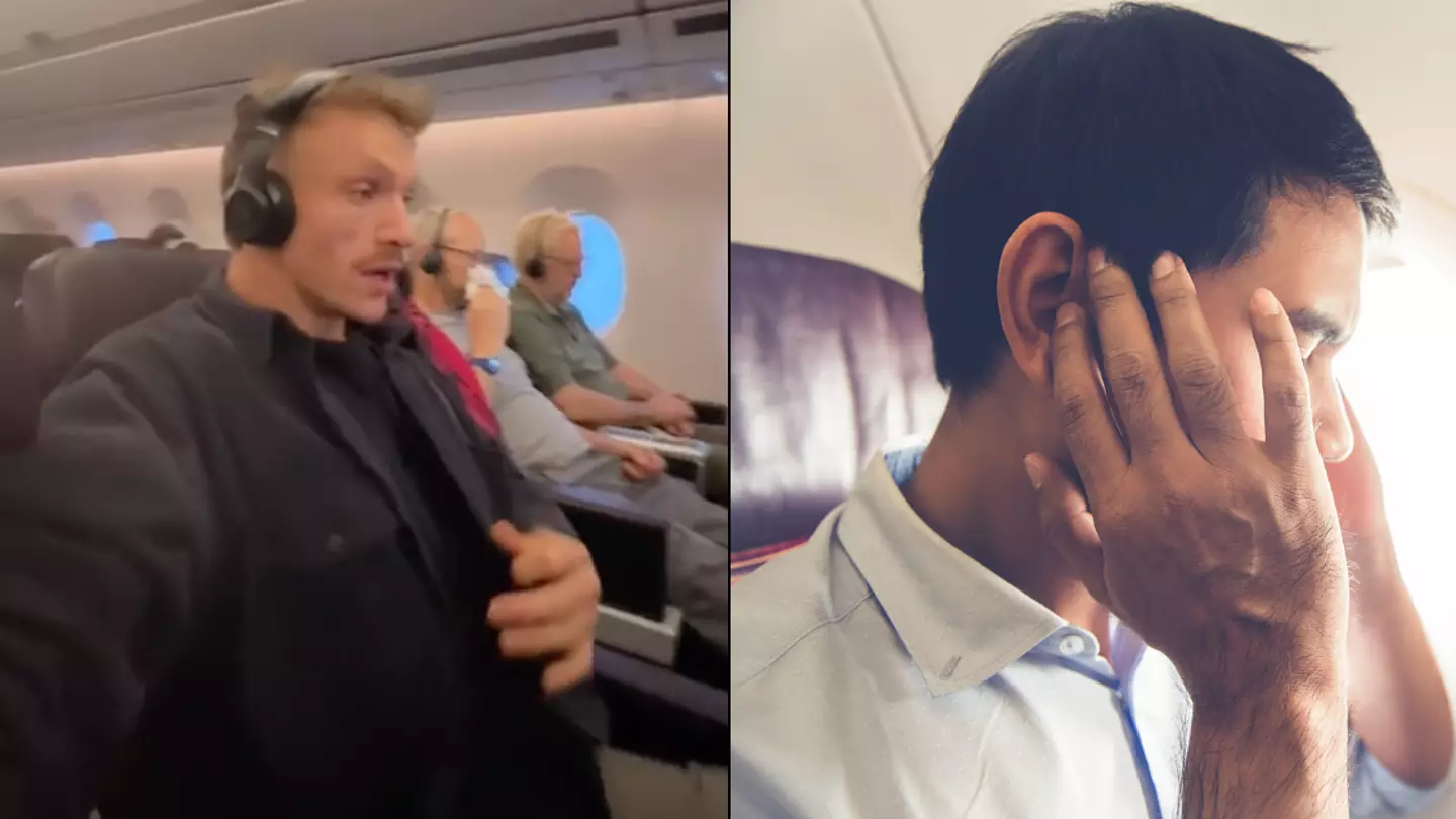 Expert explains why men are more likely to enjoy 'raw-dogging' on a flight