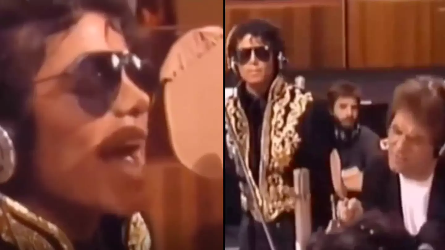 People can't stop pointing out Michael Jackson’s incredible reaction while recording ‘We Are The World’