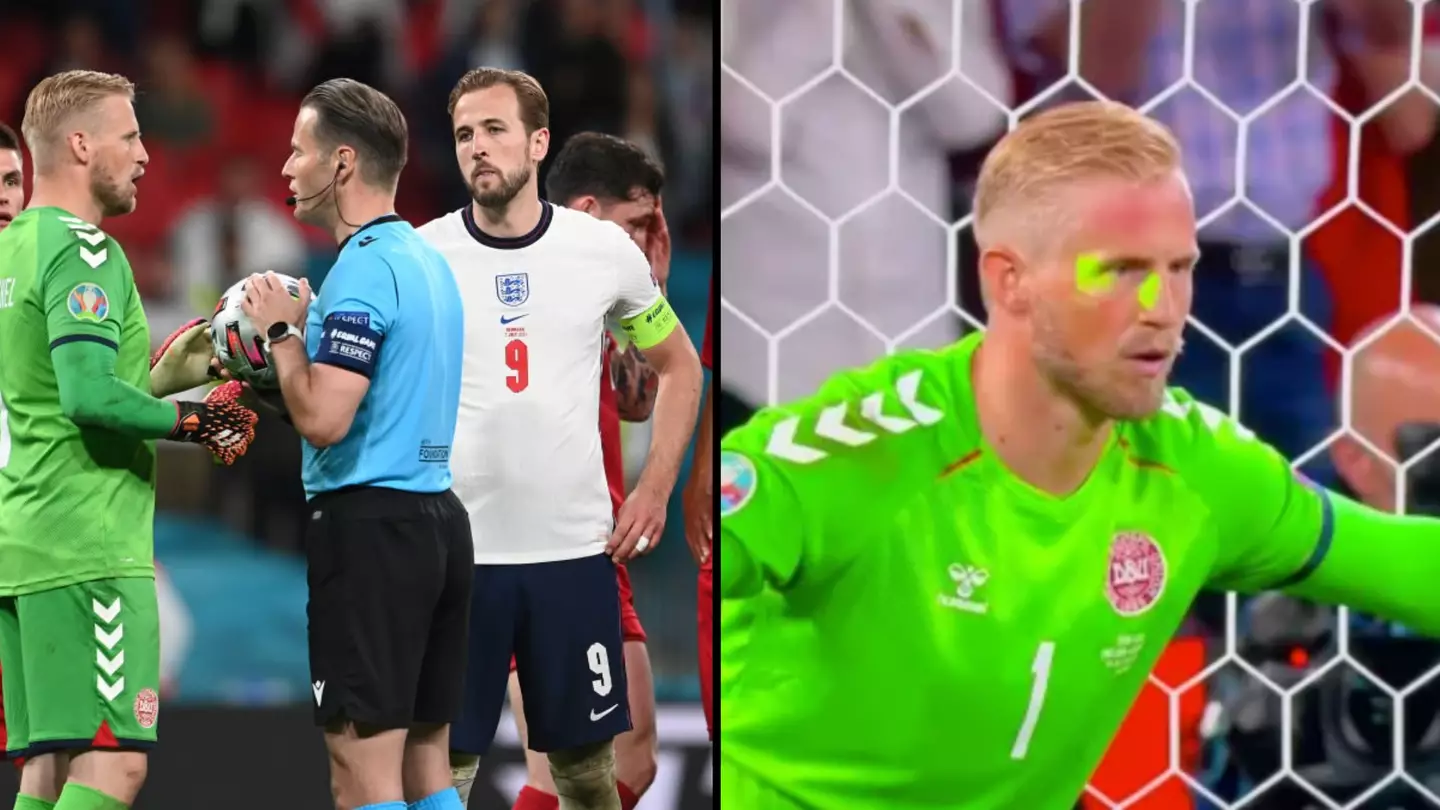 England was fined £25,000 last time they played Denmark for bizarre on-pitch moment