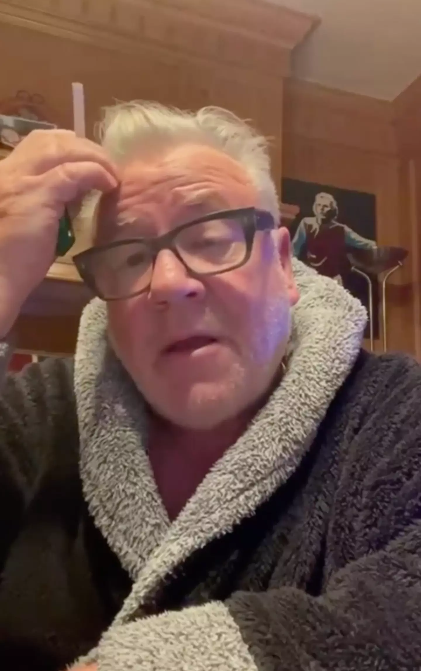 Ray Winstone had some strong words for Harry Kane.