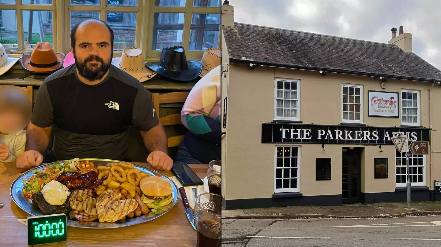 Steakhouse refuses to pay out after 'salad hating' bloke smashes 4,500 calorie mixed grill