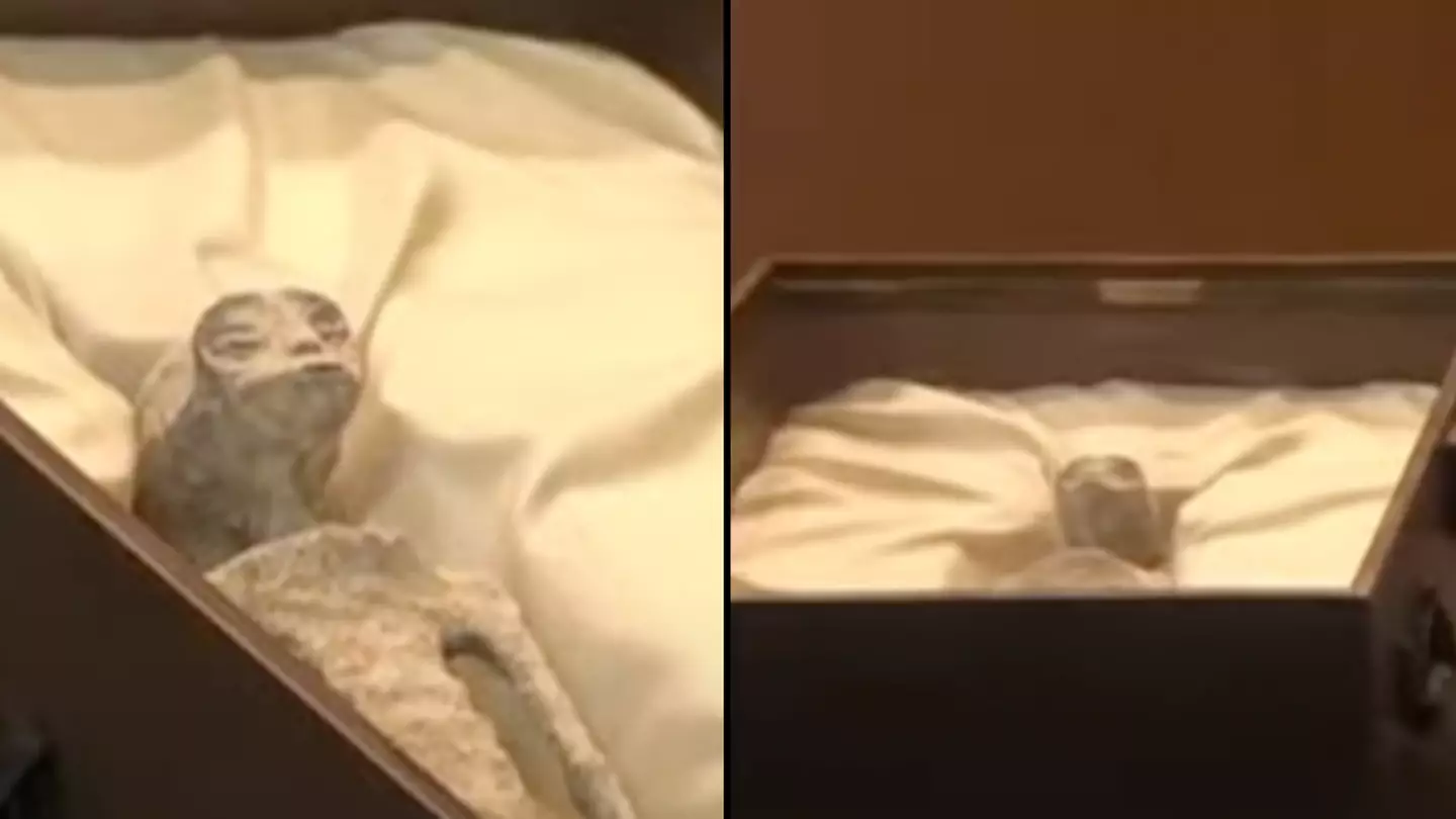 Mexican government unveils two 'alien bodies' during public hearing