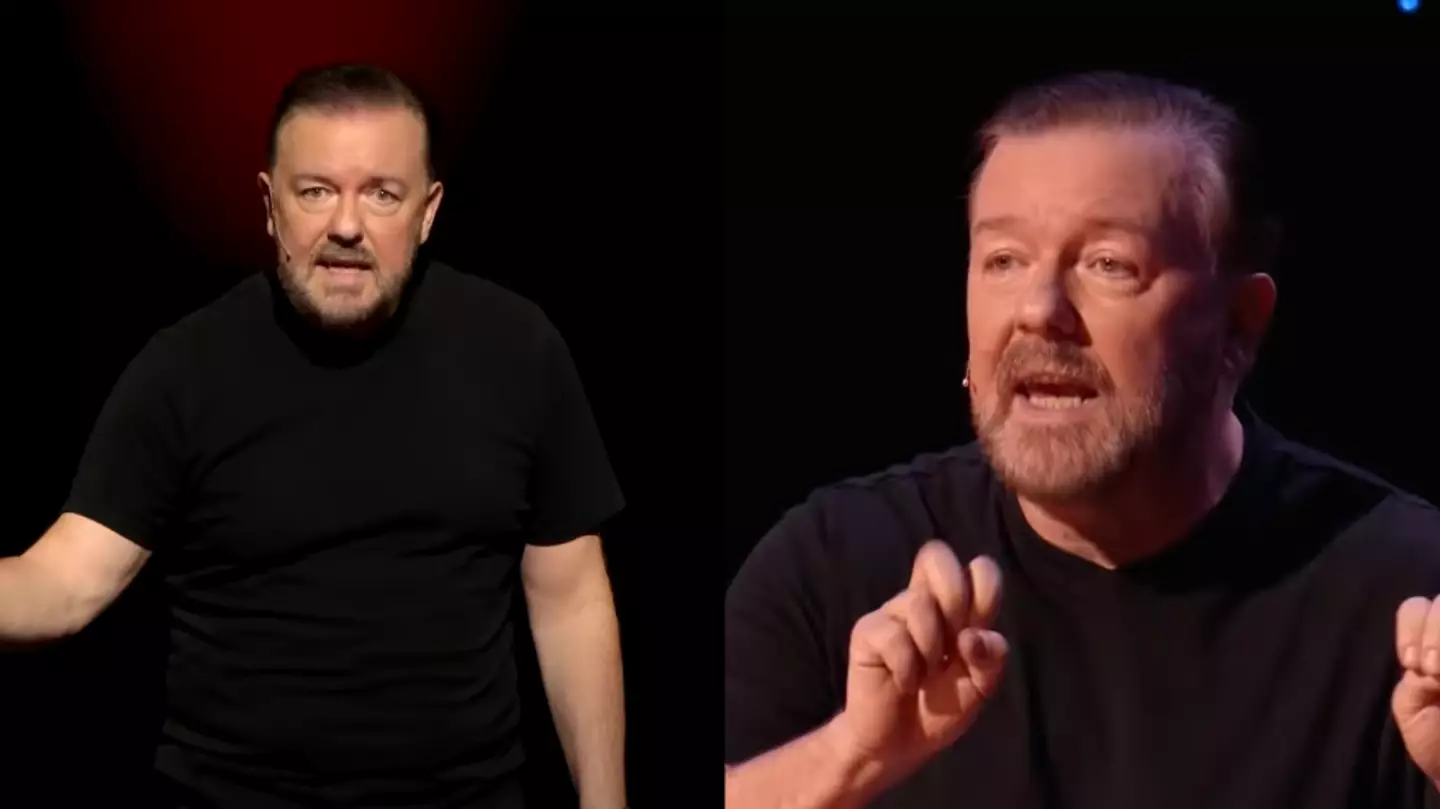 Netflix viewers point out two words missing from Ricky Gervais’ special amid backlash over show