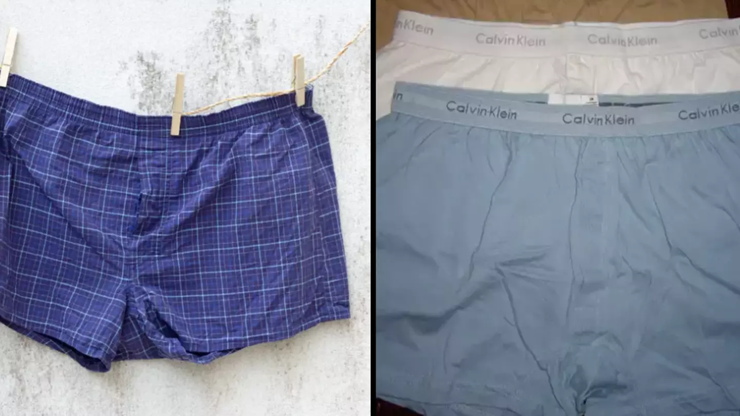 Underwear brand reveals real reason why men's boxers have hole in