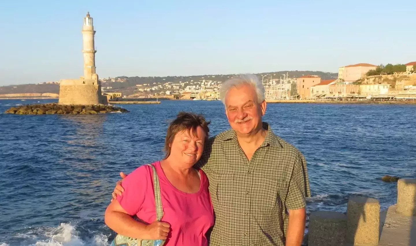Heide and David were on holiday in Greece together when he went missing while on a hike.