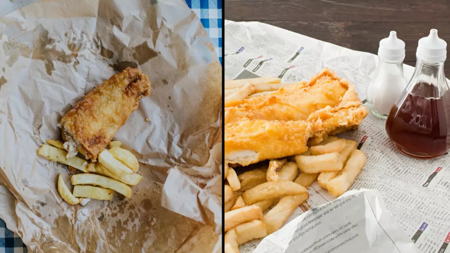 Man exposes secret that every fish and chip shop keeps about their vinegar