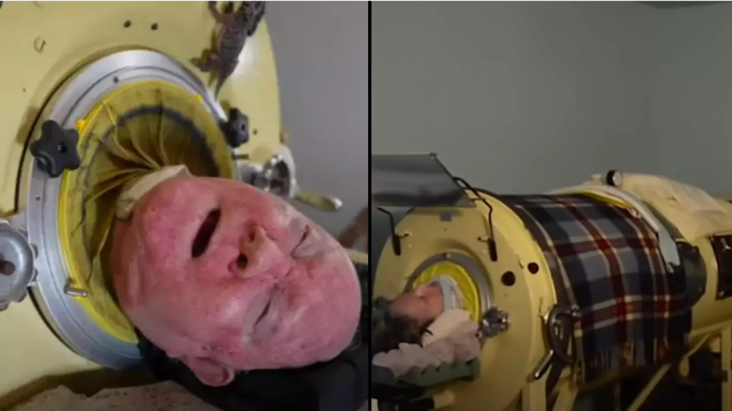 Man who's lived inside iron lung for over 65 years had to create a new way of breathing