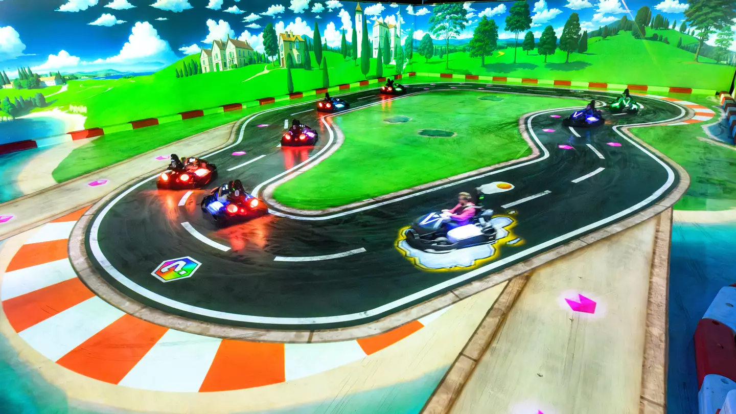 There's a real life Mario Kart-style track and it's the ultimate nostalgia trip 