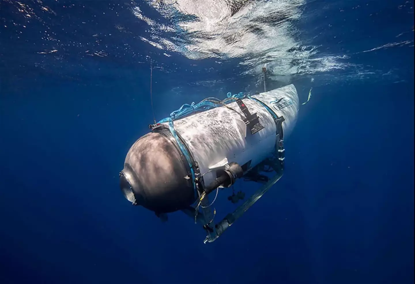 The OceanGate Titan submersible. (OceanGate/Becky Kagan Schott)