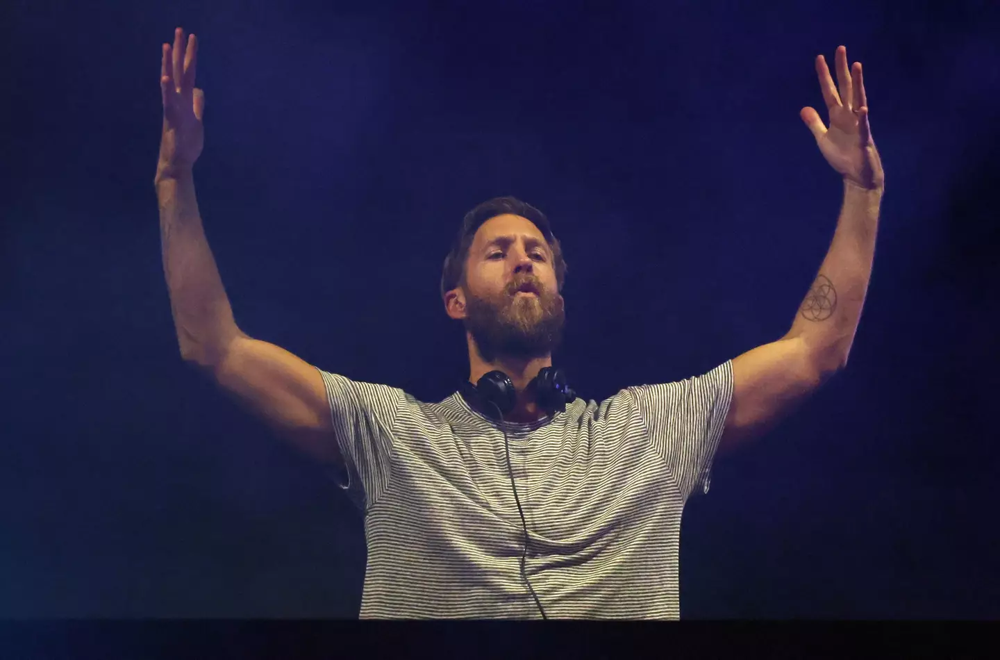 His name isn't actually Calvin Harris. (Alexander Tamargo/Getty Images for 1/ST)