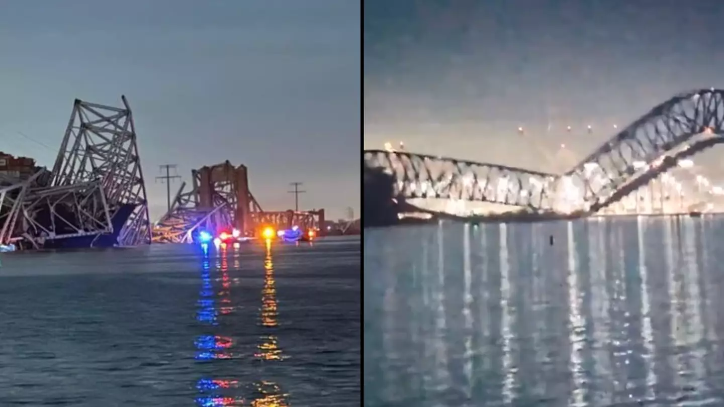 Company confirms no injuries among crew of ship which collided with Baltimore bridge