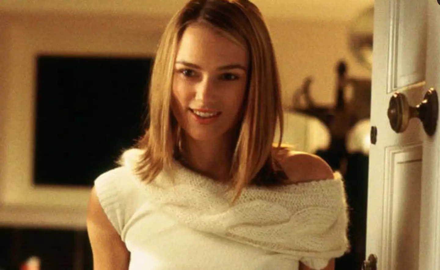 Keira Knightley was just 18 in Love Actually.