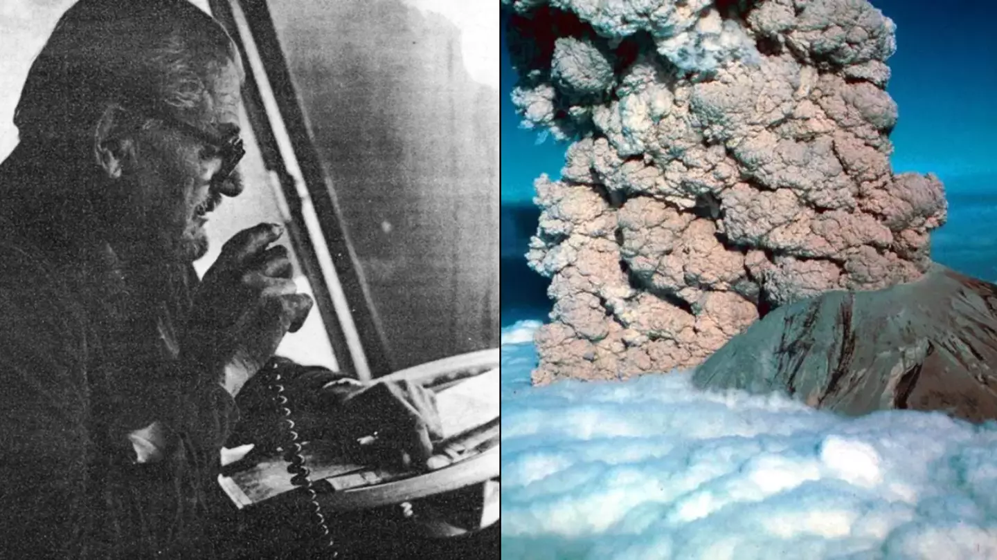 Radio operator's chilling last words before volcano 'more powerful than a nuclear bomb' buried him alive