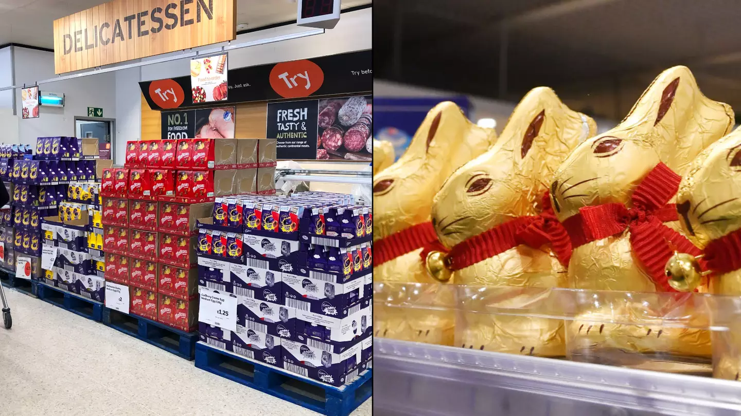 Reason supermarkets start putting Easter eggs on shelves now has been explained