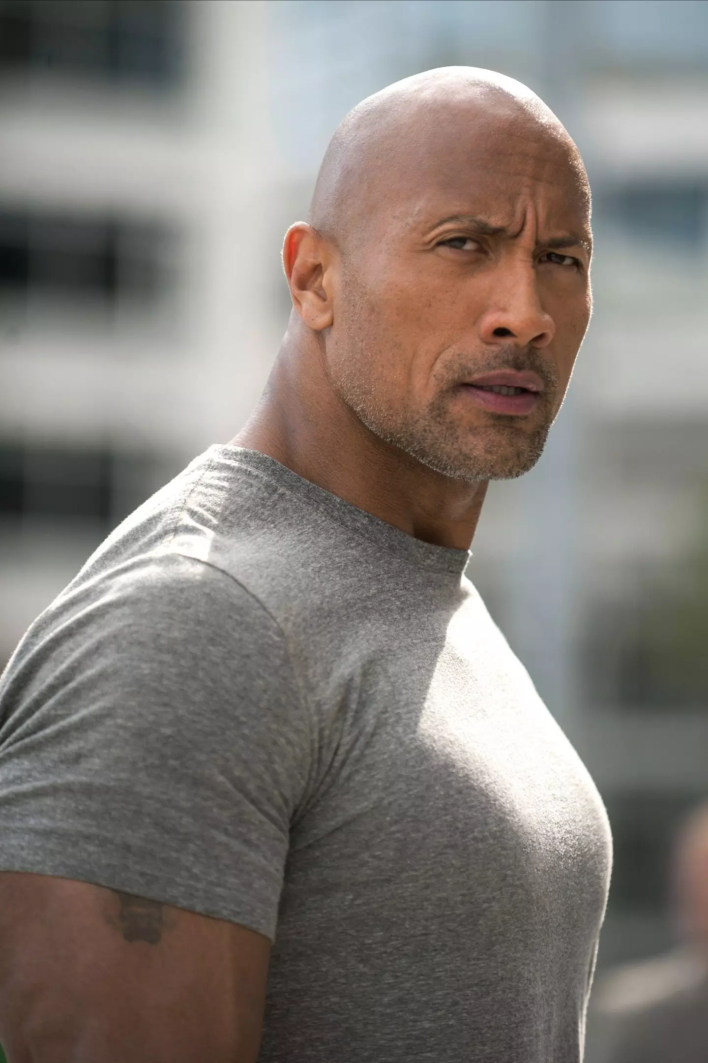 Dwayne Johnson apparently underwent surgery for his man boobs.