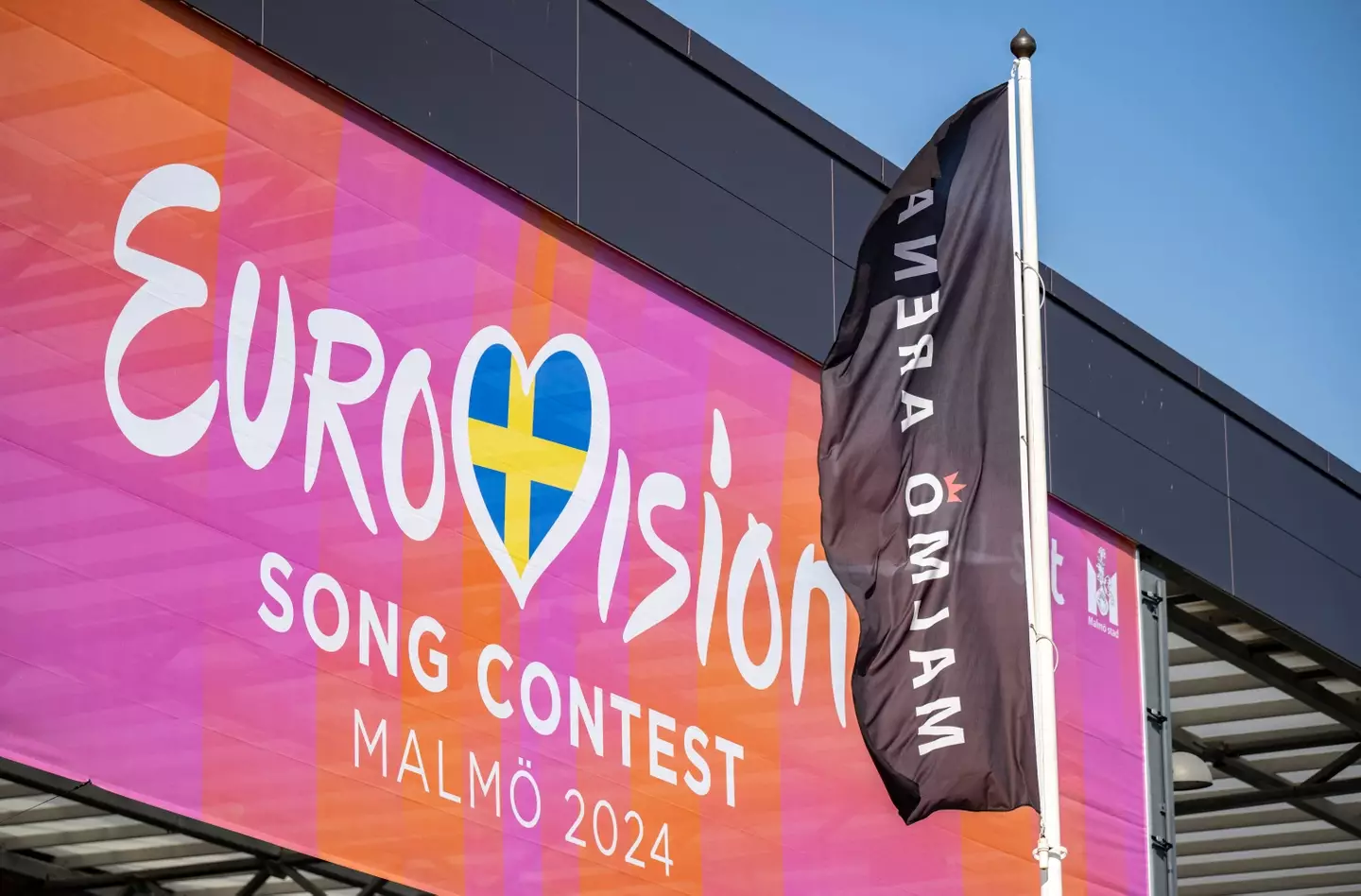Malmo is busy getting ready for Eurovision. (JOHAN NILSSON/TT NEWS AGENCY/AFP via Getty Images)