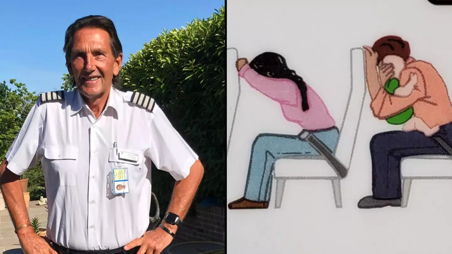 World's most experienced pilot revealed truth about why we use the brace position on planes