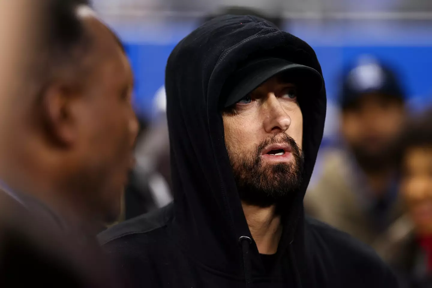 Eminem is no stranger to controversy. (Kevin Sabitus/Getty Images)