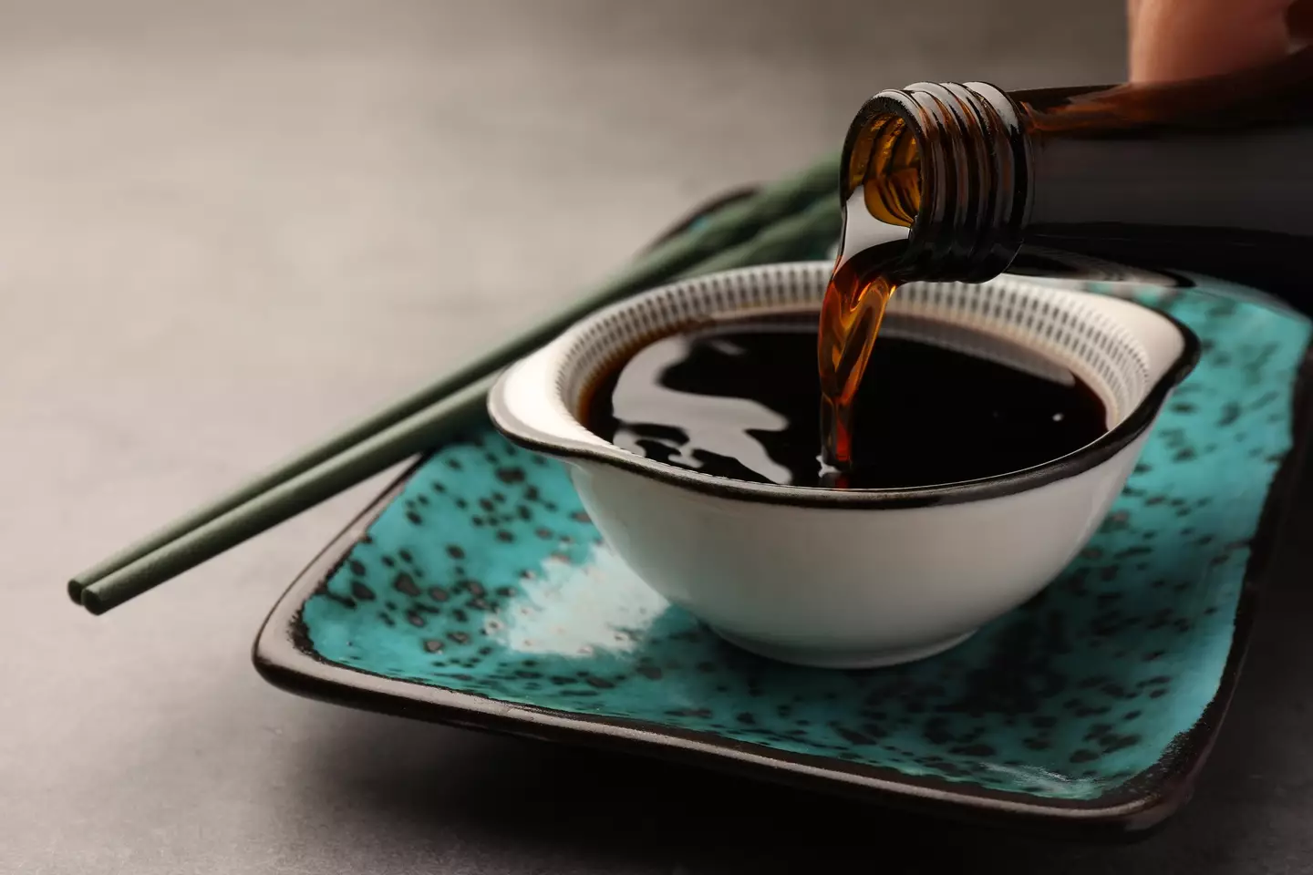 I wouldn't consume buckets of soy sauce, of course (Getty stock image)