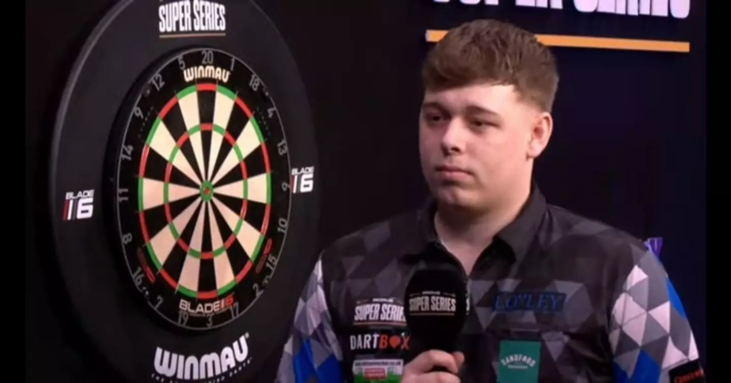 Bates will be taking to darts' biggest stage, but with a different nickname.
