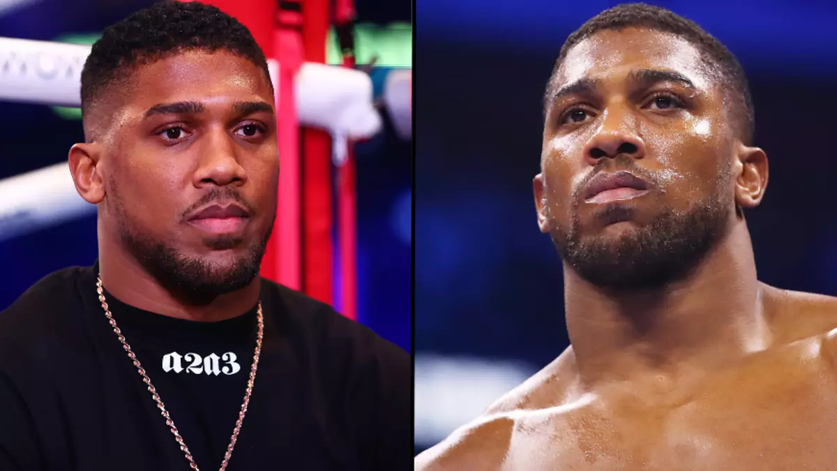 Anthony Joshua is spending four days in complete darkness with only his ...