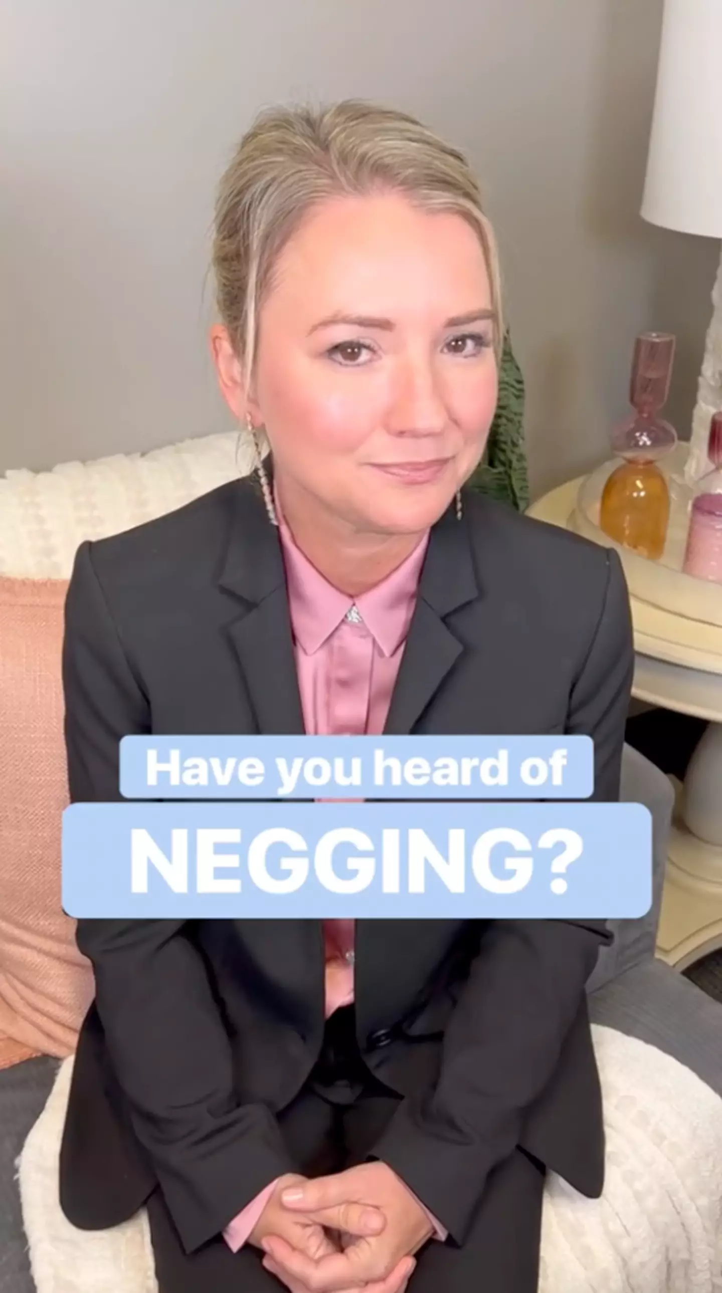 Dr Justine Weber - who specialises in narcissistic abuse and trauma therapy - has taken to TikTok (@drjustineweber) to explain what negging is.