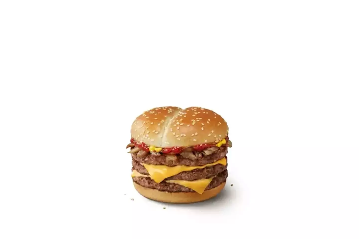 The brand-new burger, here it is. (McDonald’s)