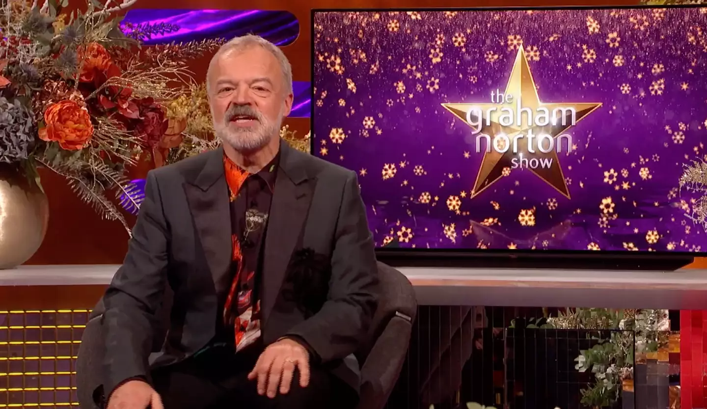 Things accidentally got a little X-rated on The Graham Norton Show.