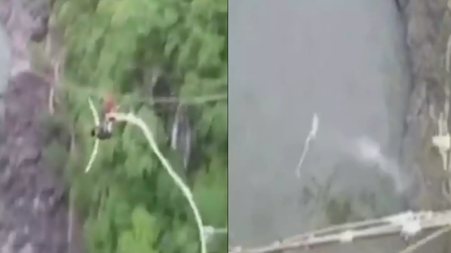 Woman who dropped from 360 feet after bungee cord snapped said she'd joked about her death the day before