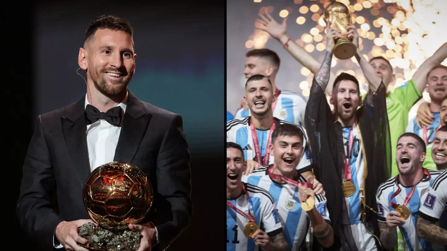 Lionel Messi wins the 2023 Ballon d'Or for a record eighth time