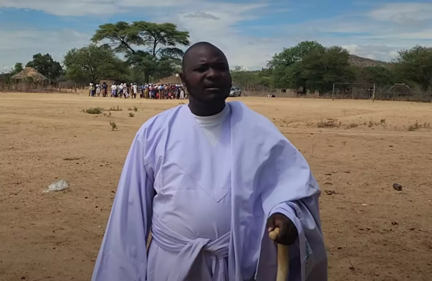 'Prophet' Emmanuel Mutumwa claims God gave him the winning numbers through a vision. (YouTube/Emmanuel Mutumwa TV)