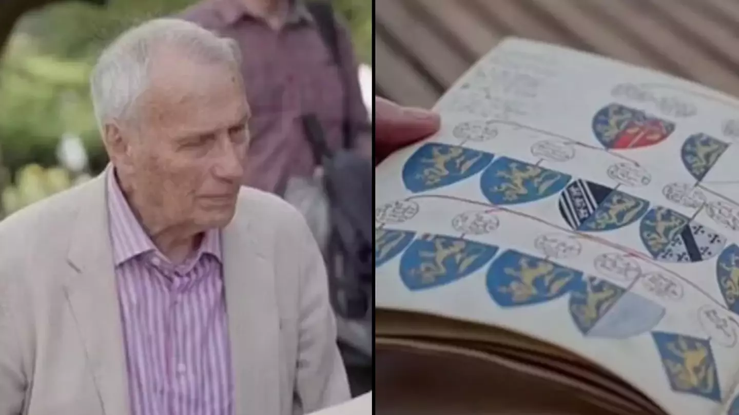 Antiques Roadshow guest stunned after hearing valuation of ‘amazing’ family book found in rubbish dump